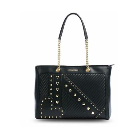 Love Moschino, BAG Jc 4273Pp 0Dkh 0 Zwart, Dames, Maat:ONE Size,Polyurethaan