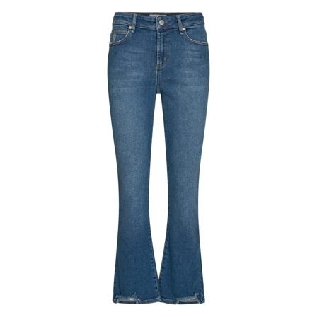 IVY Copenhagen IVY-Johanna kick flare wash Macau dist. Blå, Dame Jeans, Størrelse: W31 L26