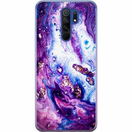 Xiaomi Redmi 9 Skal / Mobilskal - Galaxy Marble