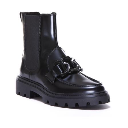 Tod's, Ankle Boots Zwart, Dames, Maat:38 EU