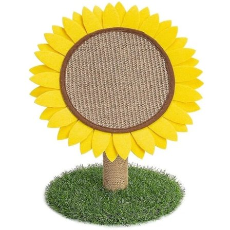 Raapimistolppa kissoille, Sisal Raapimistolppa Vakaalla Pohjalla, Raapimispuu Kissoille Pienille ja Keskikokoisille Kissanpennuille - Ssxjv