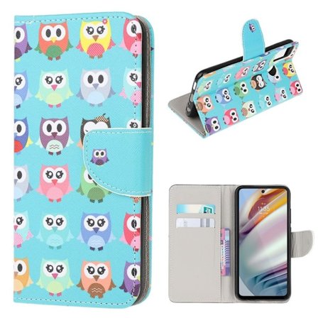 Wonderland Motorola Moto G40 Fusion / Motorola Moto G60 fodral -Blå