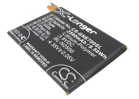 Batteri till SmartPhone, Mobil för GIONEE E7, Elife E7