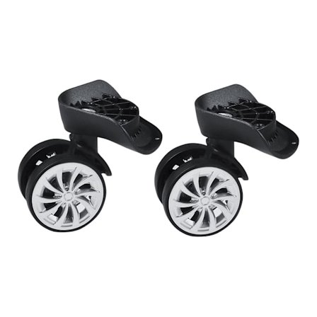 2x Bagagekuffert Hjul Udskiftning Universal Til Kuffer Reparation