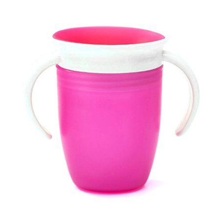 Miracle 360 Trainer Cup 240ml Spillfri Med Två Handtag Baby