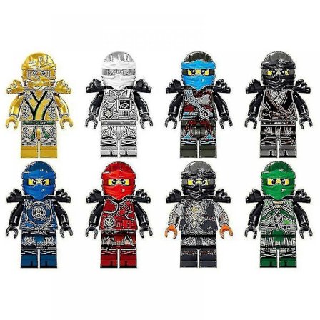 Ninjago Minihahmot Kai Jay Sensei Wu Mestari Sopii Lego Rakennuspalikat Lelu