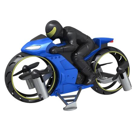 Ny Rc Motorcykel Amfibisk Fjärrkontroll Fyraxlad Uav