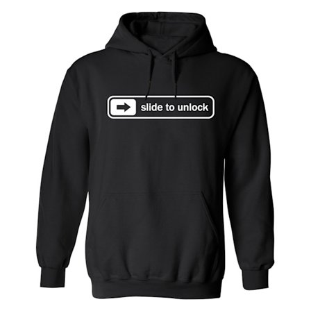 Slide To Unlock - Hoodie / Tröja - HERR