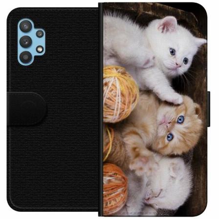Samsung Galaxy A32 5g Plånboksfodral Katter