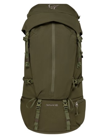 Norrøna Femund Synkron4 65L Pack W's - Khaki green - ONE SIZE