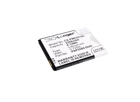 Batteri til SmartPhone, Mobil til Prestigio MultiPhone 5500 Duo