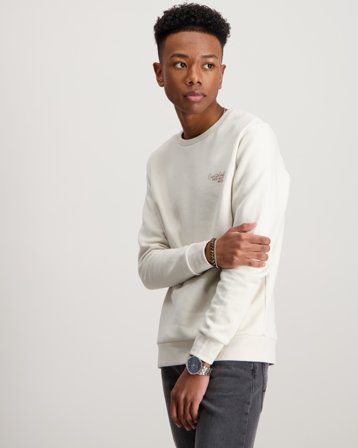 Jack & Jones JJROAR SWEAT CREW NECK JNR Kremfarget Genser Gutt - Kids Brand Store