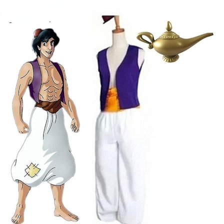 Mythical Prince Aladdin Costume
