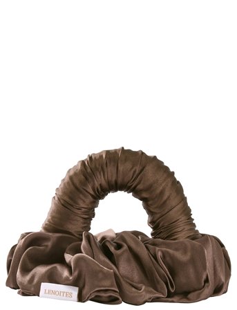 Lenoites Blowout Tie In Mulberry Silk - Brown - 30 G