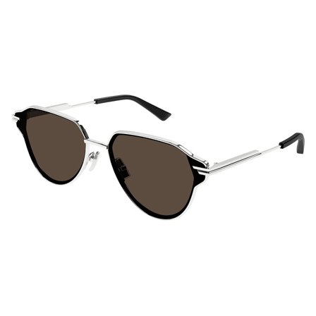 Bottega Veneta - Solglasögon - Silver - BV1271S 004 63