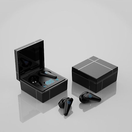 Tws Trådlösa Bluetooth 5.3 Hörlurar 9d Hifi Stereo Gaming Öronproppar Cvc8.0 Brusreducerande Headset Vattentäta Sport Öronproppar Med Laddningsfodral 