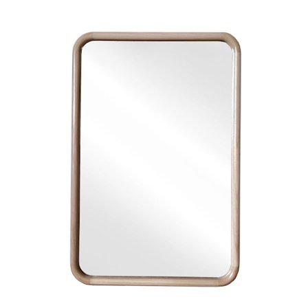 Spejl 60x90cm, ramme i naturtræ