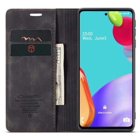Caseme Plånbok Samsung A52 / A52s - Svart Svart