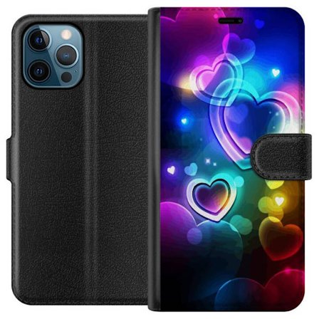 Kompatibelt Plånboksfodral till Apple Apple iPhone 12 Pro Max NeonÄlskling