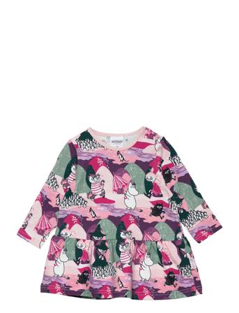 Brook Dress Dresses & Skirts Dresses Baby Dresses Long-sleeved Baby Dresses Multi/mønstret Martinex