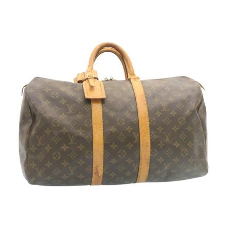 Louis Vuitton Vintage, Pre-owned Keepall 45 Bruin, Dames, Maat:ONE Size