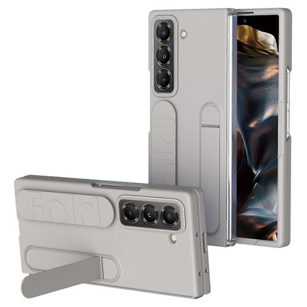 Telefonfodral med stativ och armband för Samsung Galaxy Z Fold Special/Z Fold 6 Slim/W25 PC Mobilskal