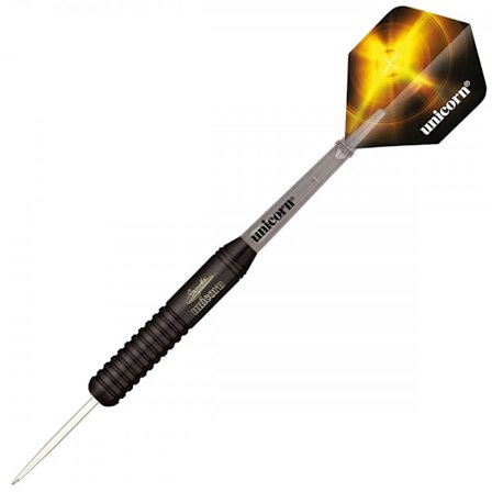 Unicorn Gary Anderson Black Brass Darts (3-pack) 24g Svart