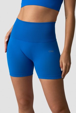 ICANIWILL - Define Seamless Pocket Shorts Wmn Cobalt Blue - Dame - ICIW
