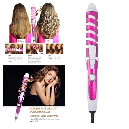 Locktång automatisk permanent fäste keramisk hårkrullare professionella hårstylingverktyg Waver frisörstav