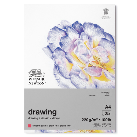 Winsor & Newton Piirustuslehtiö A4 220g