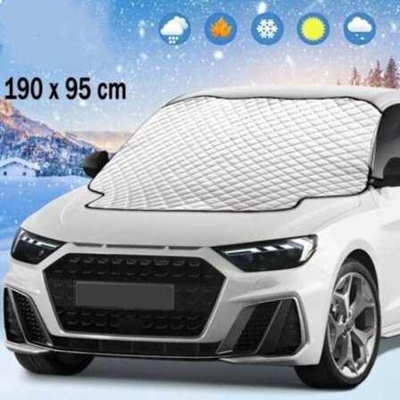 Cover Magnetisk bilskärm Frost Ice Snow Dust Protector