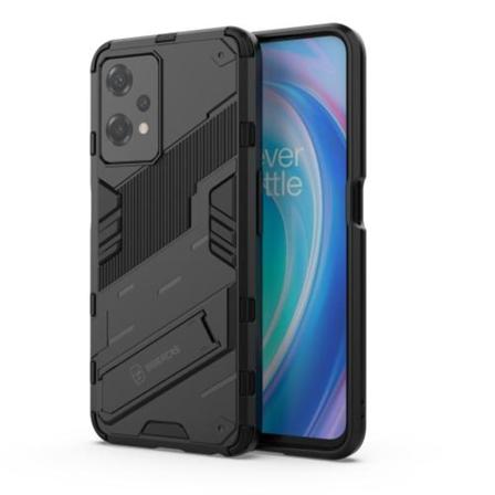 Oneplus Nord Ce 2 Lite 5g Skal Hybrid Armor Kickstand Svart