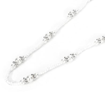 Elegantti Tekohelmi Silmälasinaru Seos Metalliseos Luistamaton Hihna Köy Silmälasiketjun Koristelu