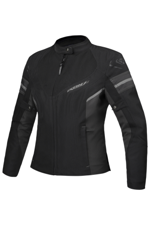 Motorjas Dames Ixon Ilana EVO Zwart/Antraciet/Zilver L