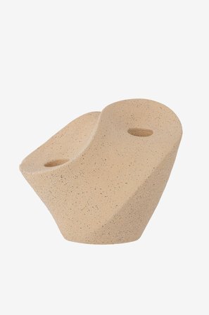 Bloomingville - Lysestake Brent - Beige - Lysestaker & lykter - Fra Homeroom