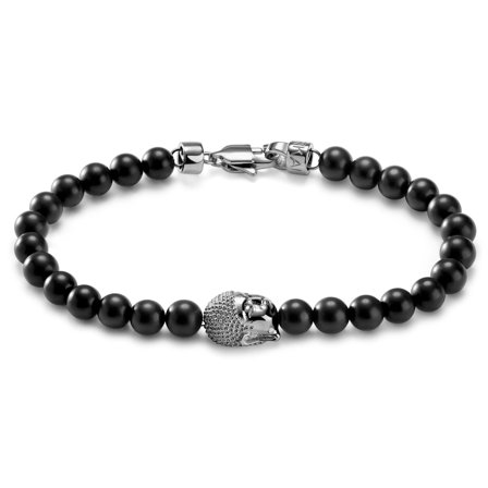 Unity | Onyx Buddha Armbånd til mænd - Perlearmbånd