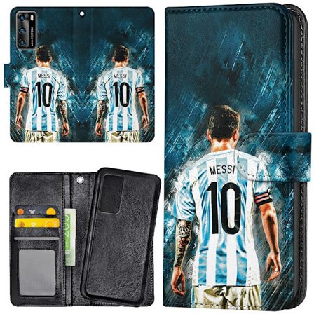 Huawei P40 Pro - Lommebok Deksel Messi