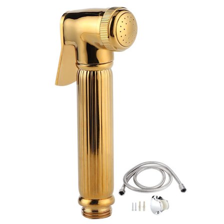 G1 2in Gänga Koppar Handhållen Toalett Bidet Spruta Slanghållare Kit Hem Badrumstillbehör