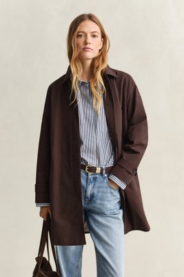 GANT - Bilfrakk til dame deep brown