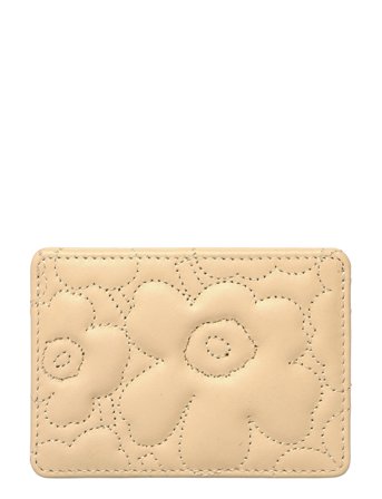 Marimekko Card Holder Unikko - Beige - ONE SIZE