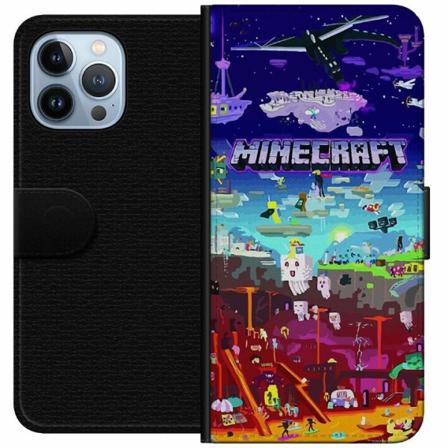 Apple Iphone 14 Pro Max Plånboksfodral Minecraft
