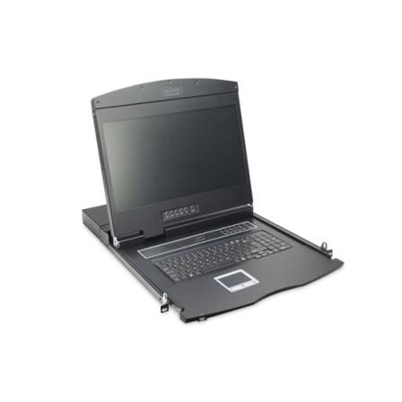 Digitus DS-72211, 48,3 cm (19"), 1366 x 768 pixlar, 1000:1, TFT, 16,78 miljoner färger, tyska