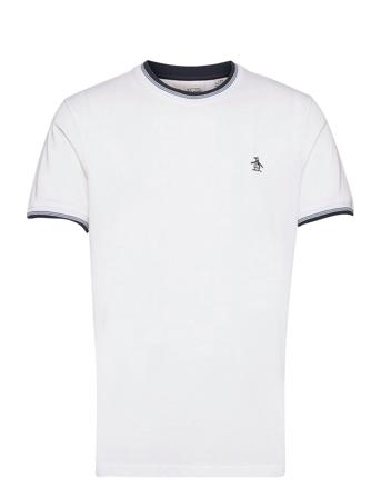 Small Logo Ringer T-Shirt White Original Penguin