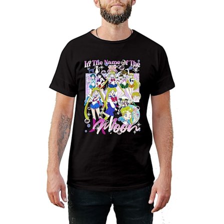 Hip Hop Rap Trap Rappere Sangere Streetwear Vintage Stil Sailor Moon T-shirts
