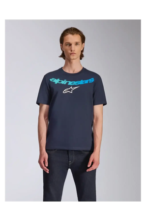 T-paita Alpinestars CSF Kauluksellinen Laivastonsininen XL