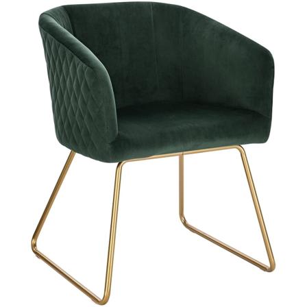 Rootz Velvet -ruokailutuoli - Tyylikäs tuoli - Mukavat istuimet - Ergonominen muotoilu - Tyylikäs ja monipuolinen - Kestävä rakenne - 43 cm x 41 cm x