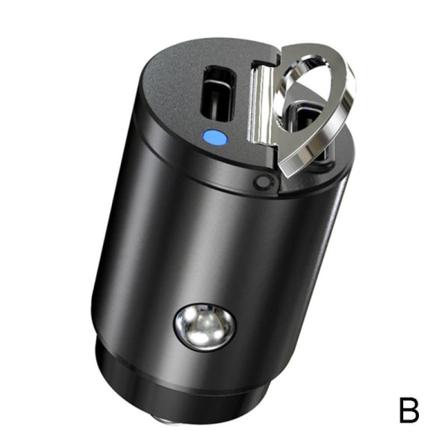 Mini Stealth Car Adapter Mini Pull Ring Billaddare Usb Super Fa
