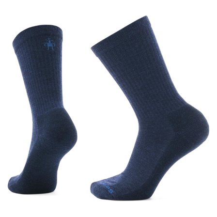 Smartwool Everyday Solid Rib Crew Socks Deep Navy L