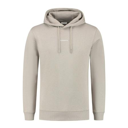 PureWhite Sweat- PW Pure Logo Hoodie , Beige , Heren , Maat: L