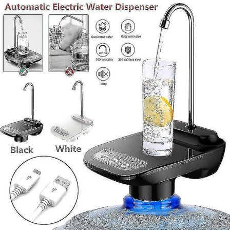 Usb-laddningsbar automatisk elektrisk pump för vattenflaskor